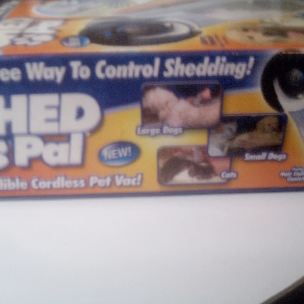 Shed Pal Pet Hair Fur Remover Dog Pet Hair Fur Remover Shedding Grooming NIB
